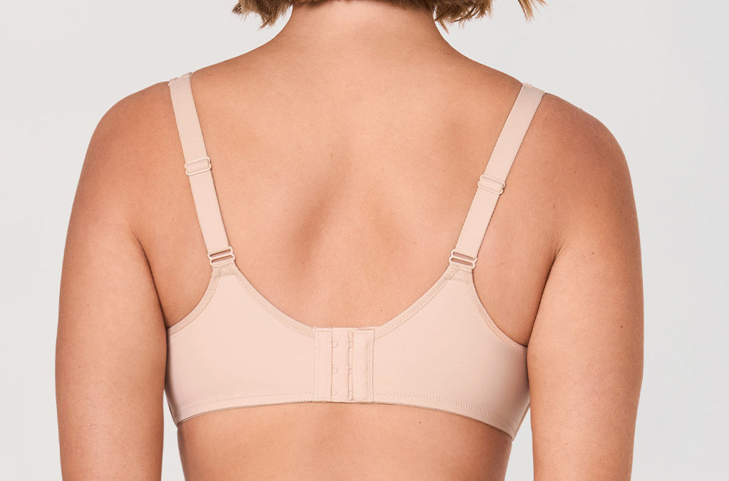 Women's Confishape® Supportive Full Coverage Bra - Underwire & Unlined Beige