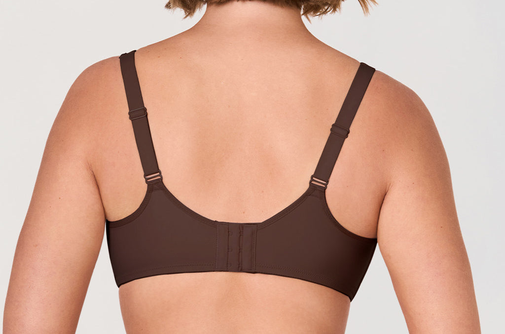 Women's Confishape® Supportive Full Coverage Bra - Underwire & Unlined Hazelnut