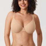 Women's Everyday Plunge Underwire Bra - Inbarely® Plus Beige