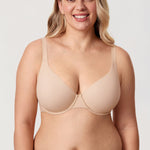 Women's Everyday Plunge Underwire Bra - Inbarely® Plus Beige
