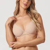 Women's Everyday Plunge Underwire Bra - Inbarely® Plus Beige