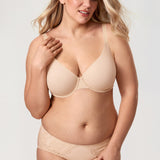 Women's Everyday Plunge Underwire Bra - Inbarely® Plus Beige