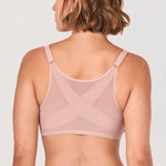 Women's Lace Front Closure Posture Bra Rose Smoked