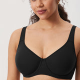 Women's Everyday Full Coverage Underwire Bra - Inbarely® Plus Sargasso