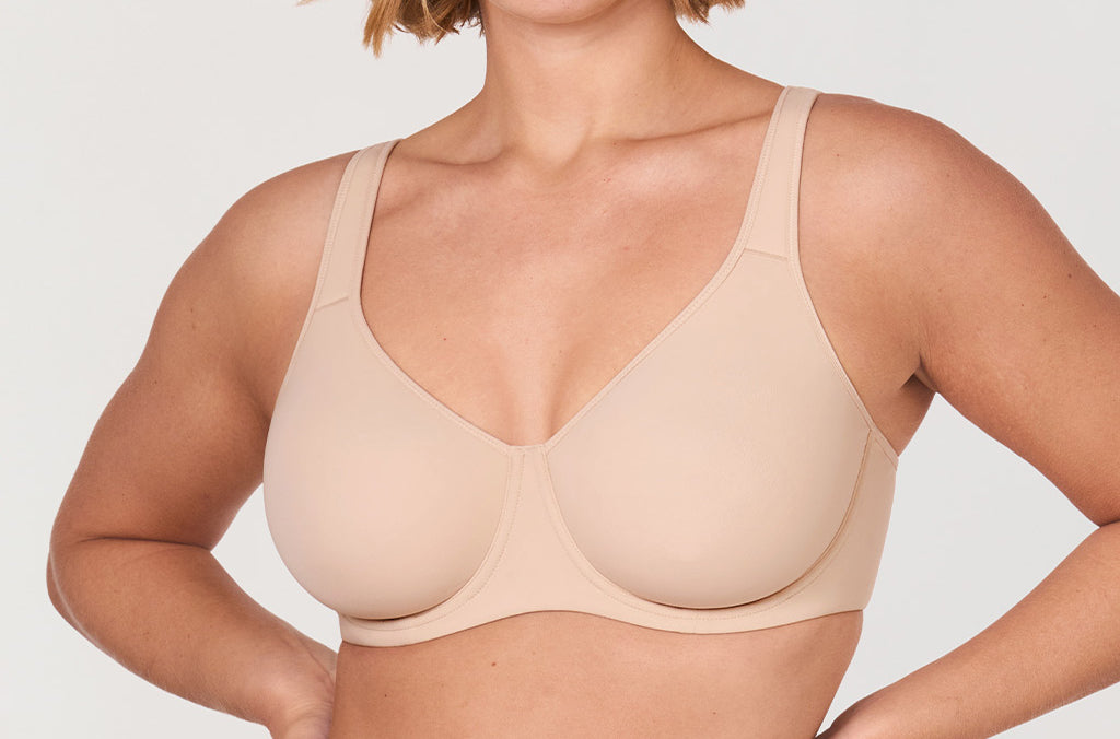 Women's Everyday Full Coverage Underwire Bra - Inbarely® Plus Beige