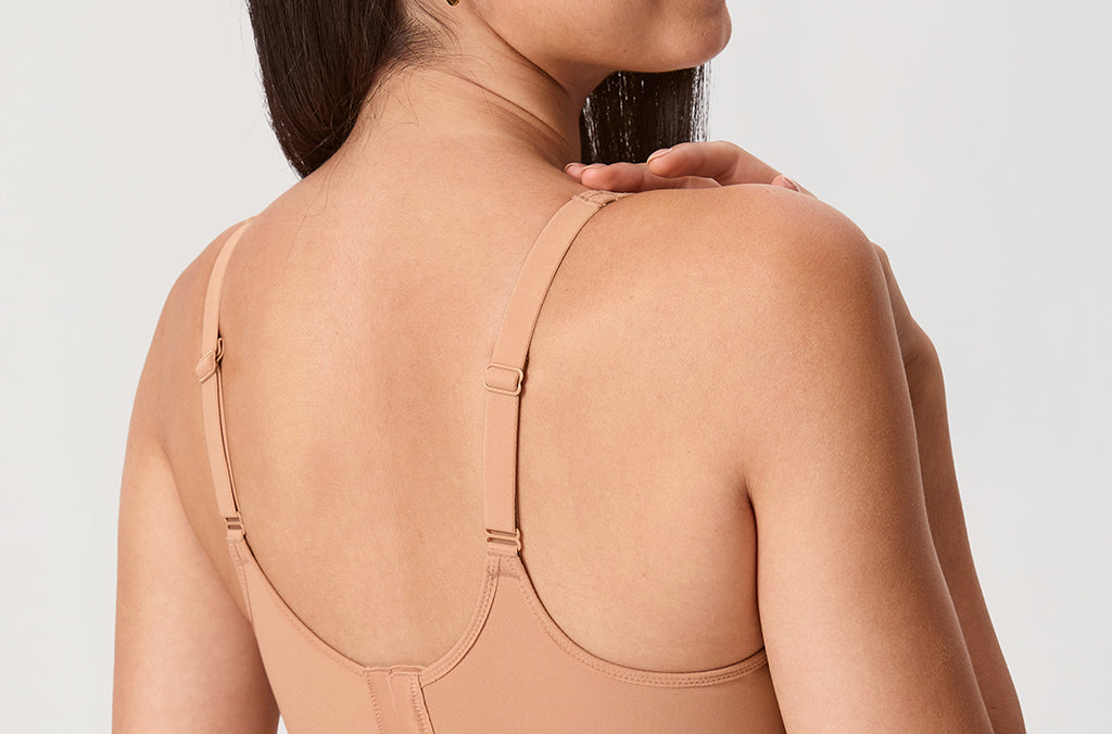 Women's Everyday Full Coverage Underwire Bra - Inbarely® Plus Barely Buff @model_info:ESA2