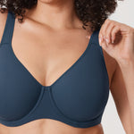 Women's Everyday Full Coverage Underwire Bra - Inbarely® Plus Sargasso