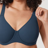 Women's Everyday Full Coverage Underwire Bra - Inbarely® Plus Sargasso