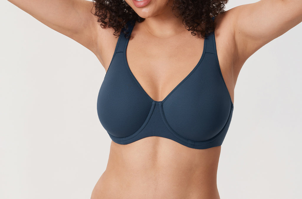 Women's Everyday Full Coverage Underwire Bra - Inbarely® Plus Sargasso