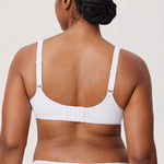 Women's Everyday Full Coverage Underwire Bra - Inbarely® Plus White