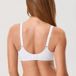 Women's Everyday Full Coverage Underwire Bra - Inbarely® Plus White @model_info:ESA2