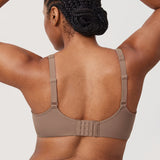 Women's Everyday Full Coverage Underwire Bra - Inbarely® Plus Brown Purple