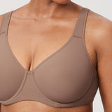 Women's Everyday Full Coverage Underwire Bra - Inbarely® Plus Brown Purple