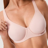 Women's Everyday Full Coverage Underwire Bra - Inbarely® Plus Gentle Rose @model_info:ESA3
