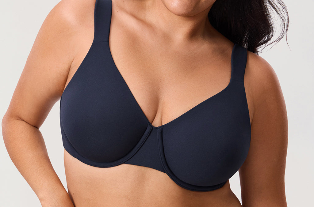 Women's Inbarely® Lift Full Coverage Seamless Bra Deep Ocean Blue