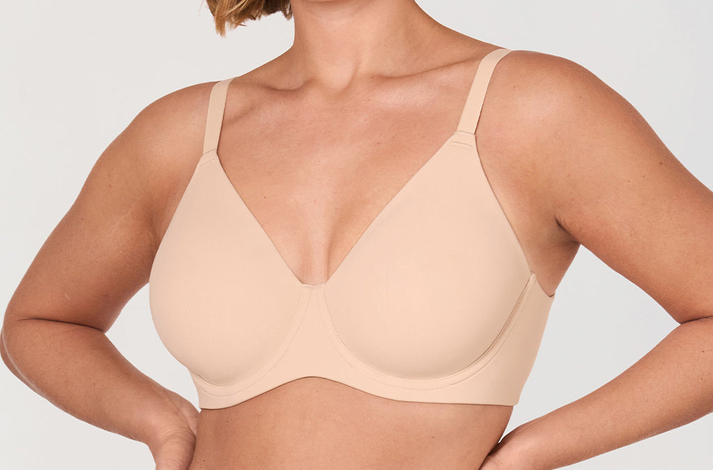 Women's Inbarely® Lift Seamless T-shirt Bra Beige