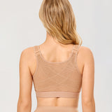Women's Soft X-shaped Back Posture Bra Glow