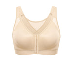 Women's X-shaped Back Posture Bra Light Oatmeal