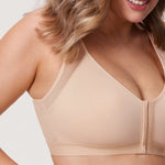 Women's X-shaped Back Posture Bra Beige