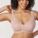 Women's X-shaped Back Posture Bra Rose Smoked